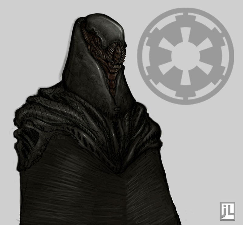Illustration for article titled Artists redesign Darth Vader with only George Lucas' original script as a guide